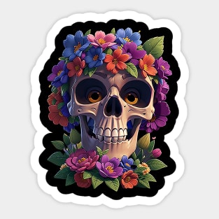 New Style Skull Sticker